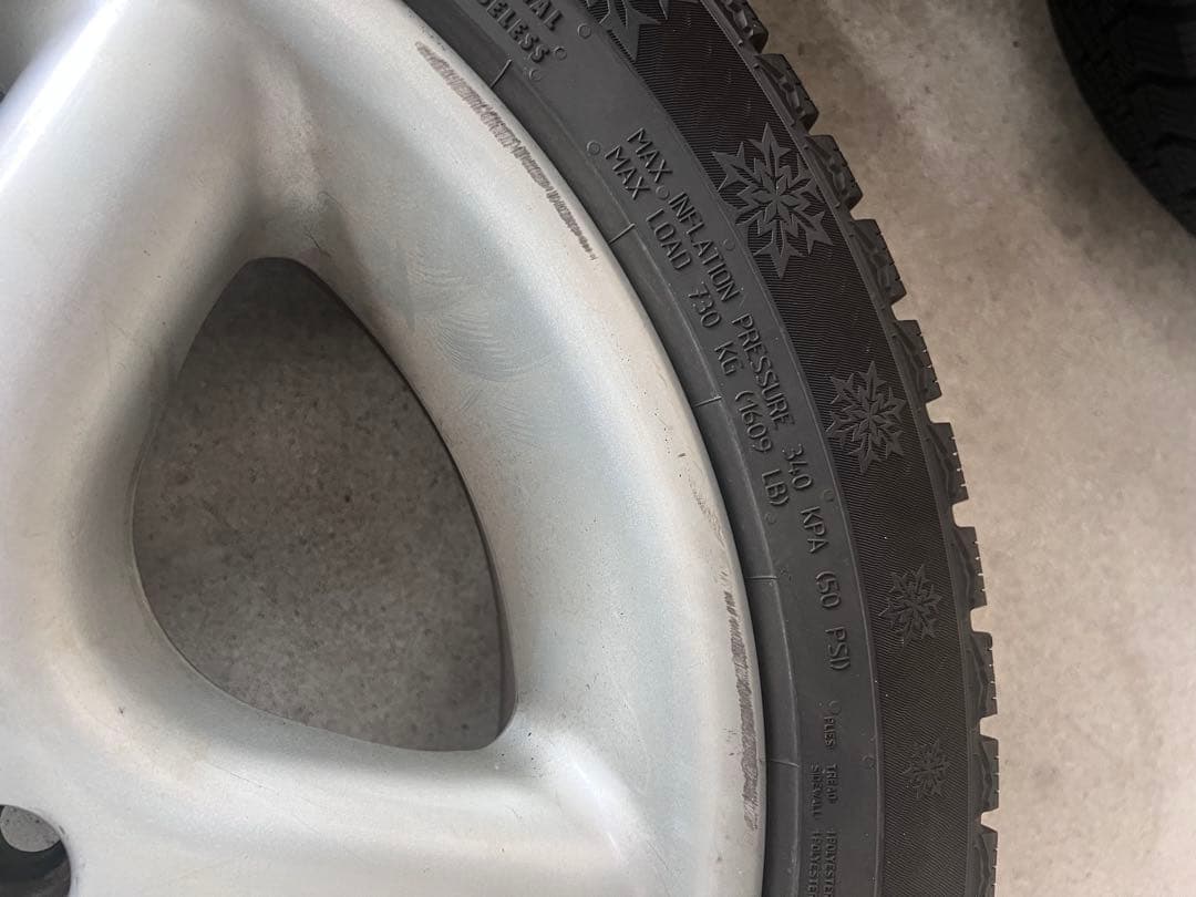  1シリーズ スタッドレス コンチネンタル F20 純正17インチ4本