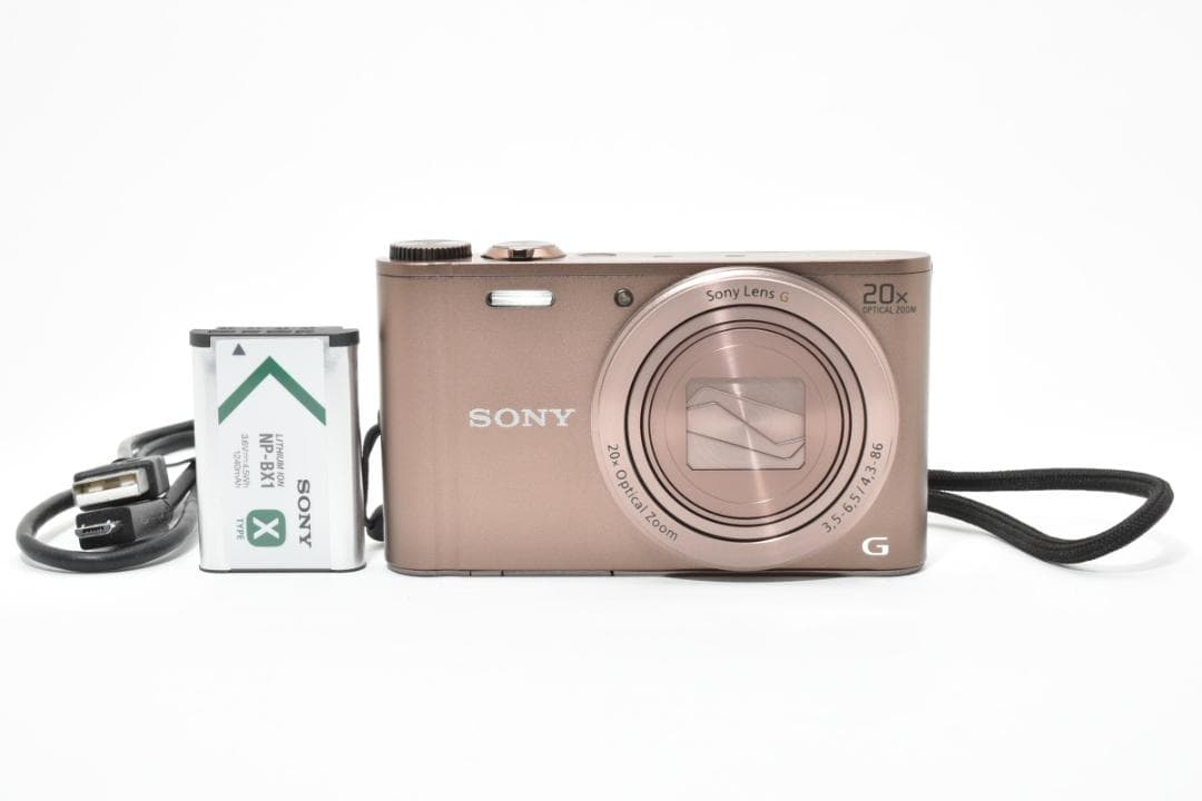 【美品】SONY Cyber-shot DSC-WX300 ブラウン　動作確認済