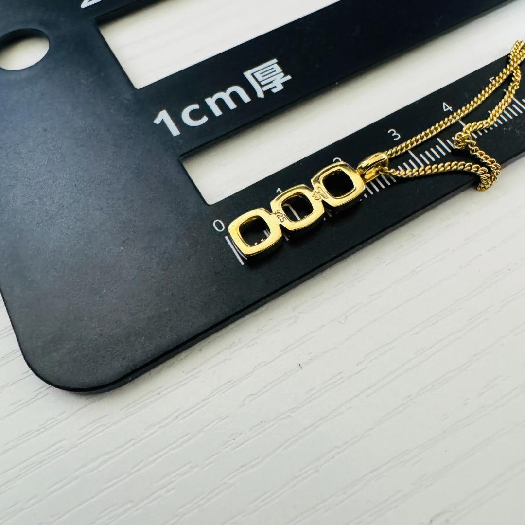 TOMWOOD Mini Cushion Pendant SV925 ゴールド