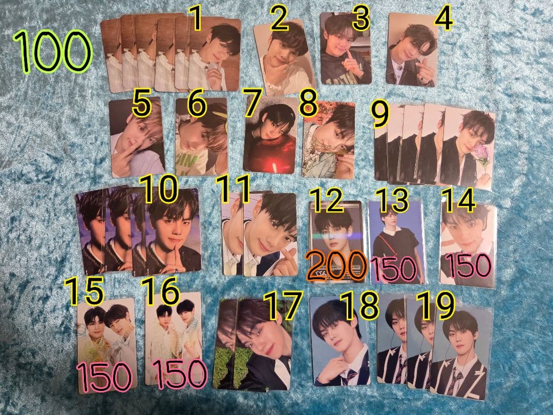 ZEROBASEONE ZB1 ゼベワン　トレカ　セット　まとめ売り