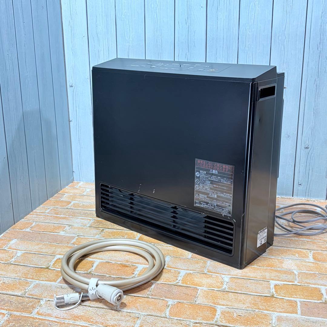 リンナイ RC-U5801E ガスファンヒーター 都市ガス ブラック