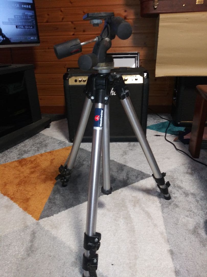 マンフロット　三脚　雲台　ストラップ