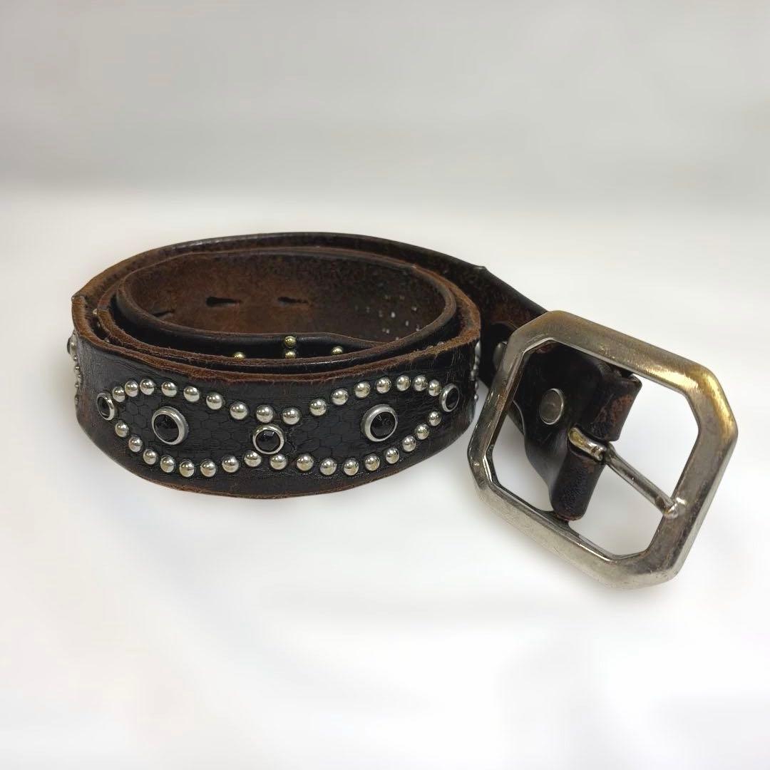 HTC オーバーレイピーナッツベルト ブラック スネーク パイソン レザー