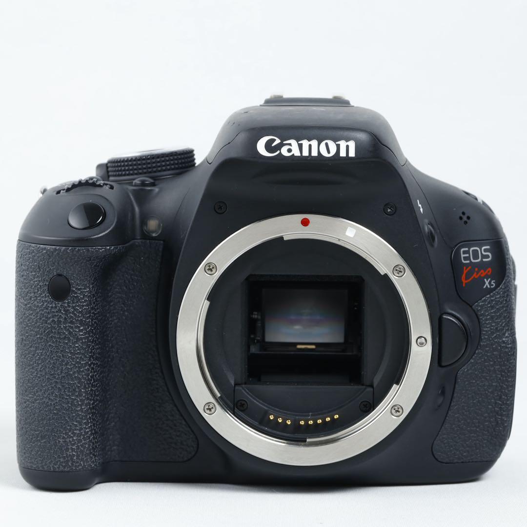 023★初心者★デジタル一眼レフ★Canon★ダブルレンズ★kissx5