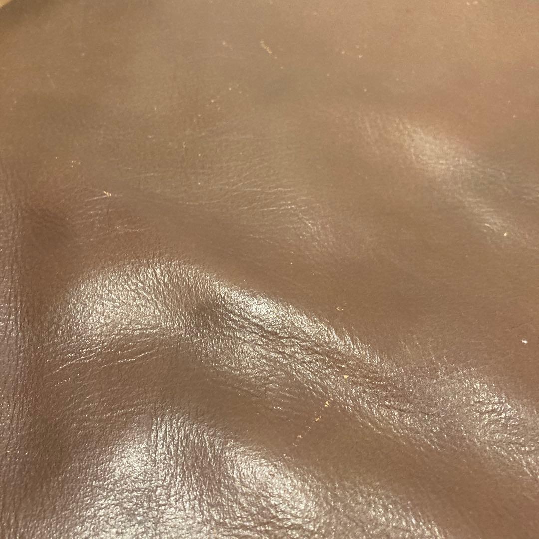 unico ウニコ　テラ　TERRA ブラウンレザーオットマン