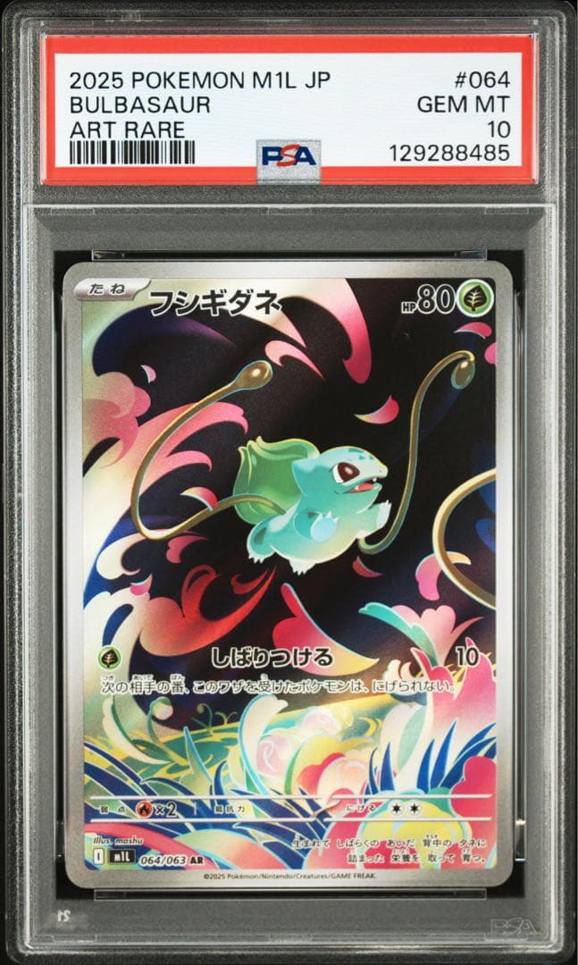 ☆PSA10☆進化ライン フシギダネ フシギソウ メガフシギバナex SAR