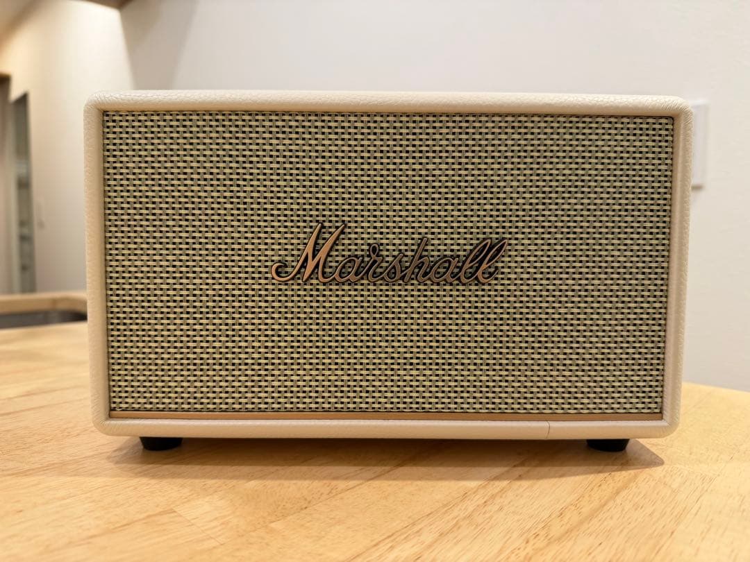 ⭐️極美品　Marshall ACTON III クリーム（国内正規品）