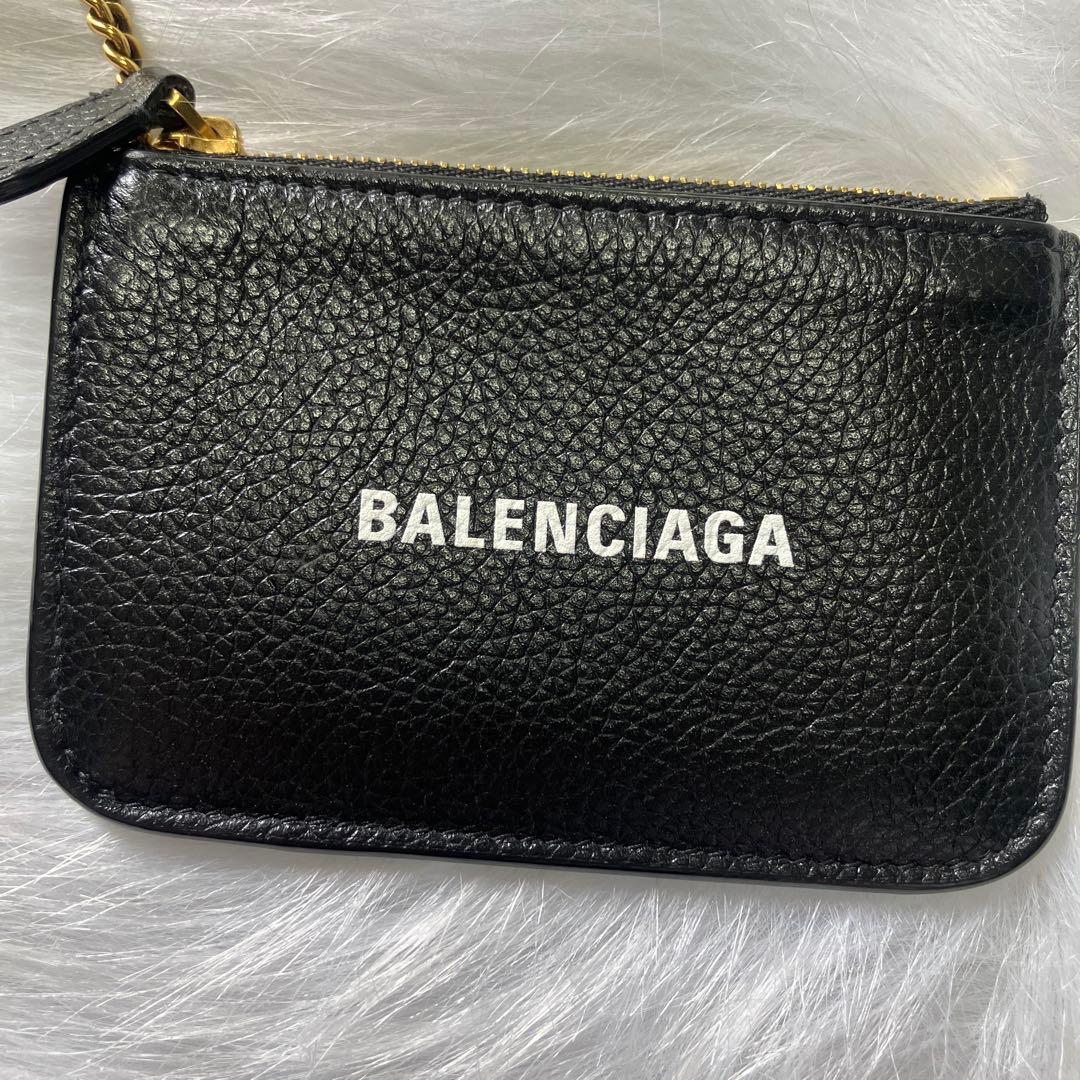 バレンシアガ　キーリング　ストラップ　財布　小銭入れ　0703