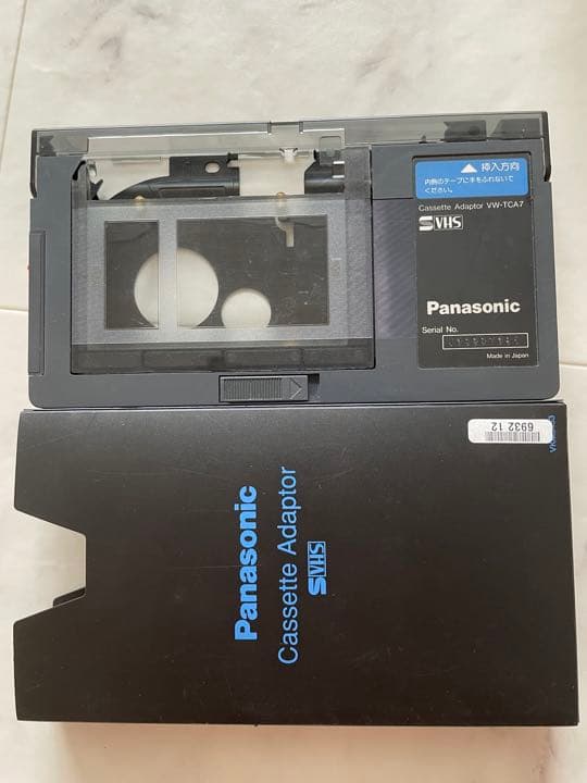 パナソニック VHSカセットアダプター VW-TCA7