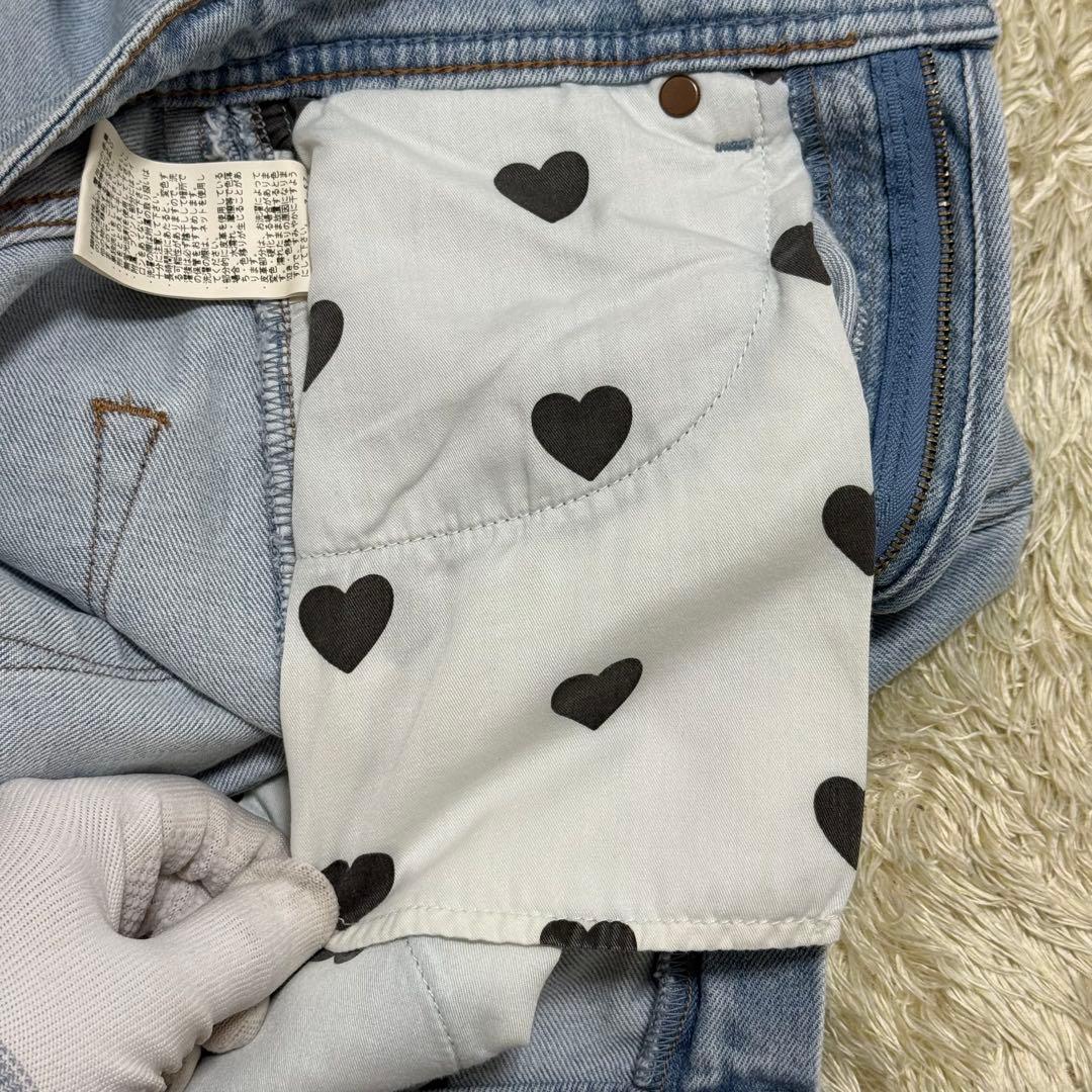 【新品】 樋口かほり ✖︎ YANUK クラシックテーパード　デニムパンツ　23