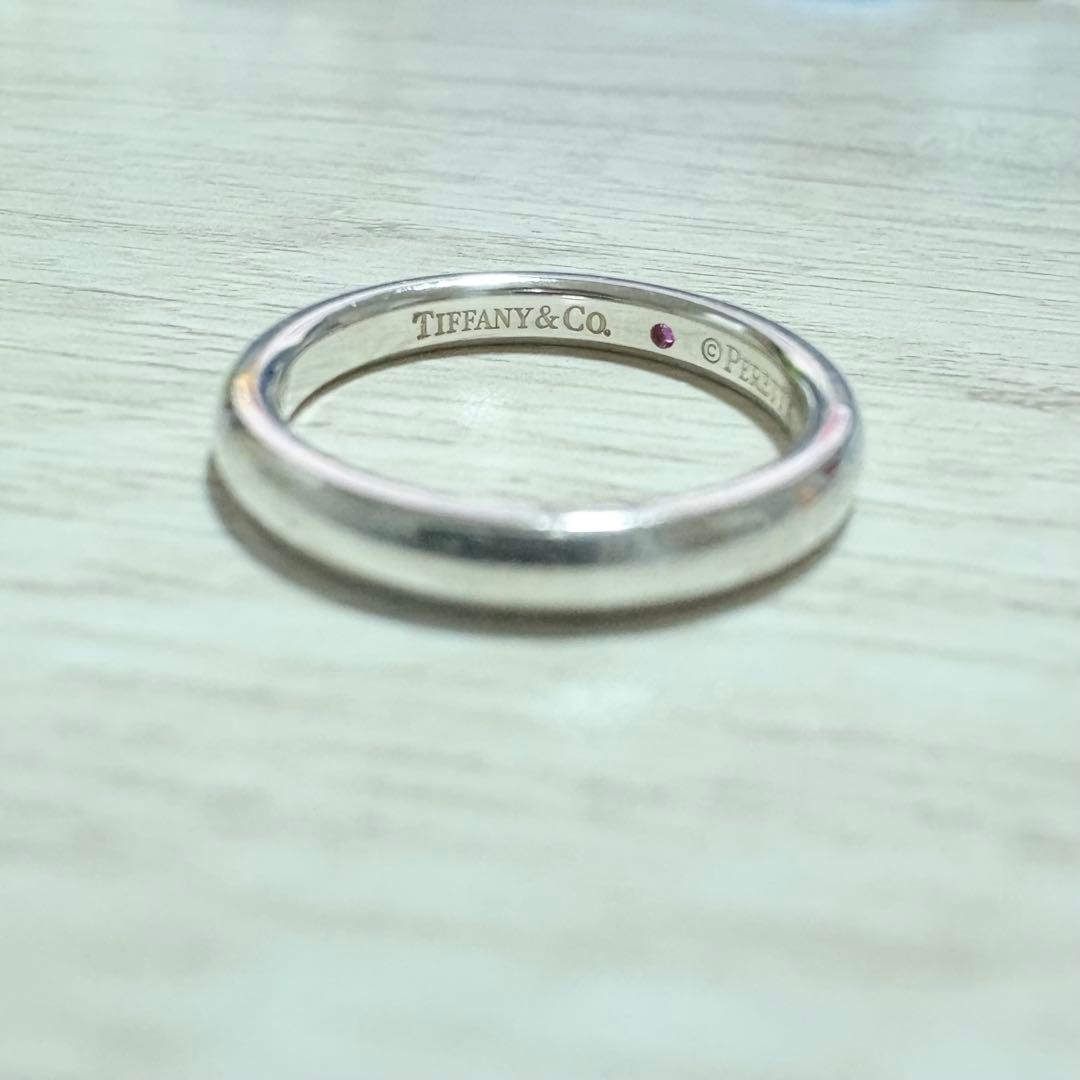 ティファニー スタッキングバンド ペレッティ ルビー リング 9号