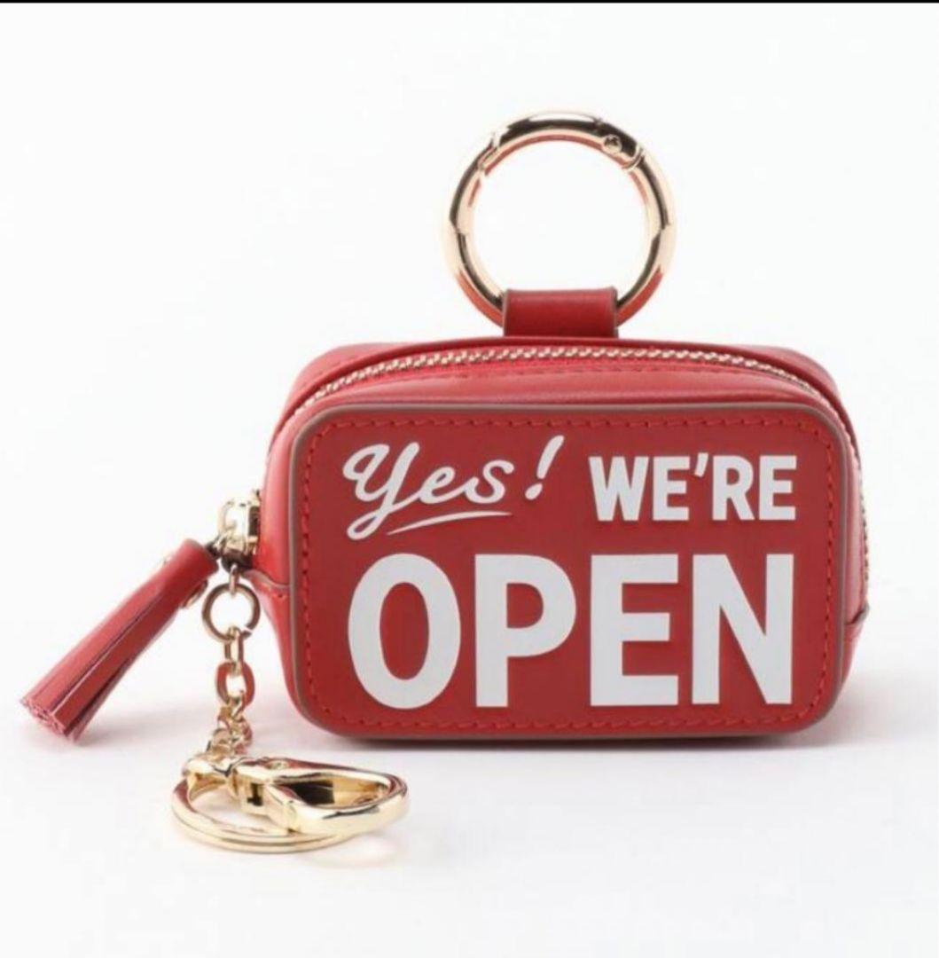 新品 グッドグリーフ OPEN / CLOSED ミニ ポーチ ケース チャーム