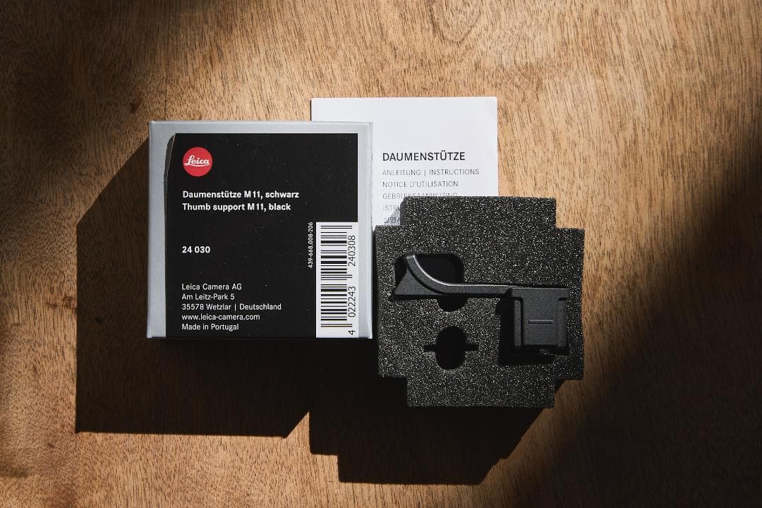 LEICA ライカ M11用純正サムレスト　元箱付き