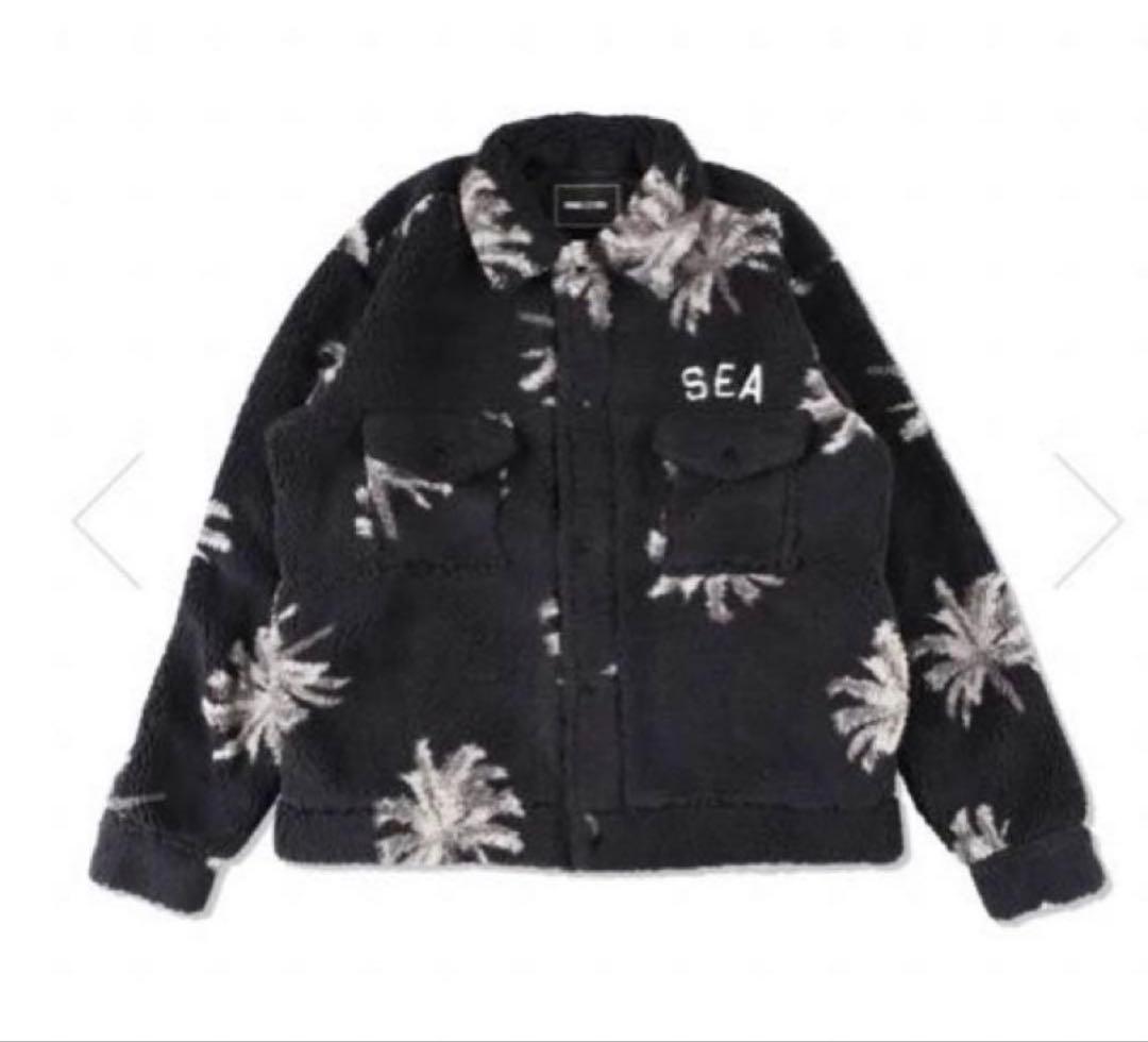 ジャケット・アウター WDS PALM TREE (PATTERN) FLEECE BLOUSON