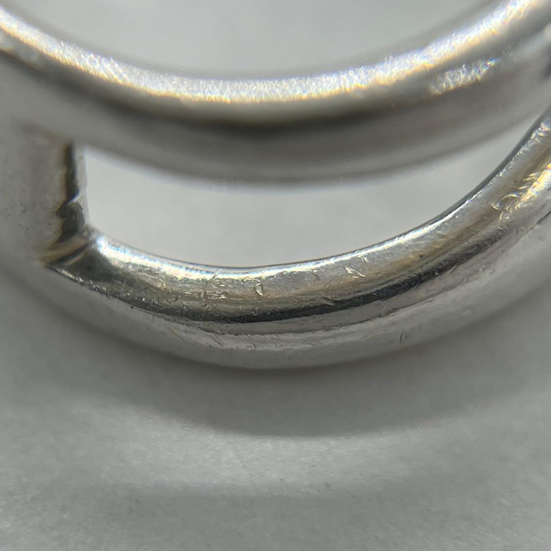 ティファニー TIFFANY ダイアゴナルリング 14号 SV925