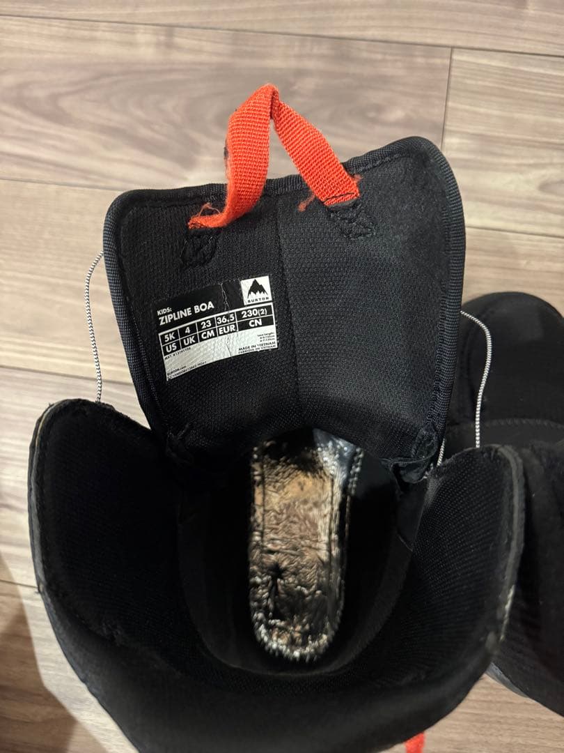 子ども用スノーボードブーツ BOAシステム　23cm