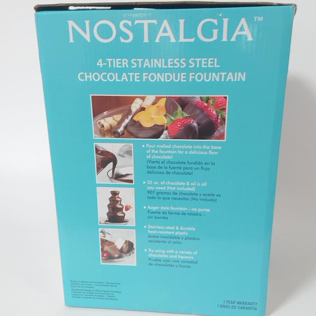 P505　チョコレート　フォンデュファウンテン ノスタルジア 4段タワー