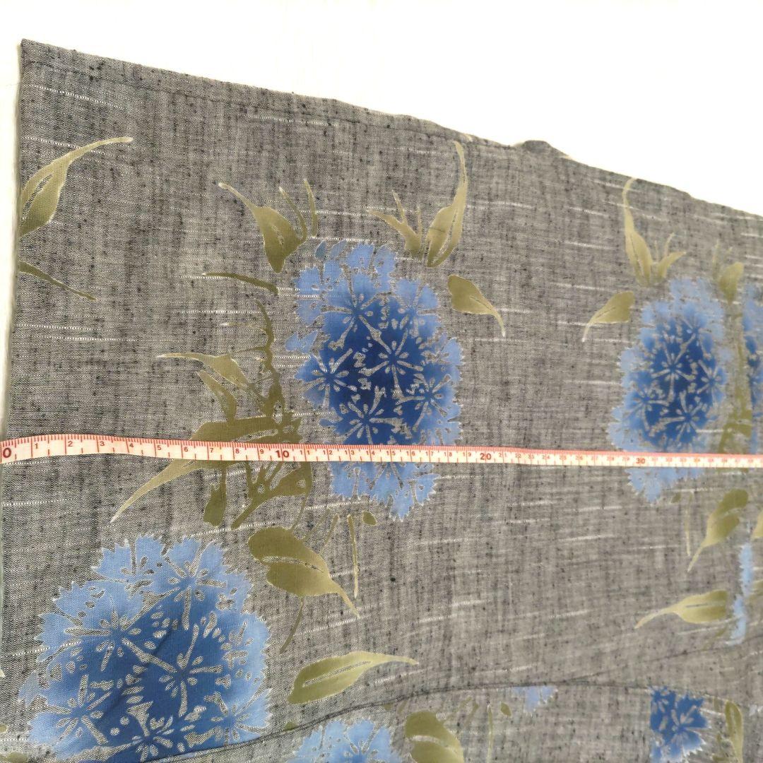 竺仙　浴衣　紬ゆかた　綿紬