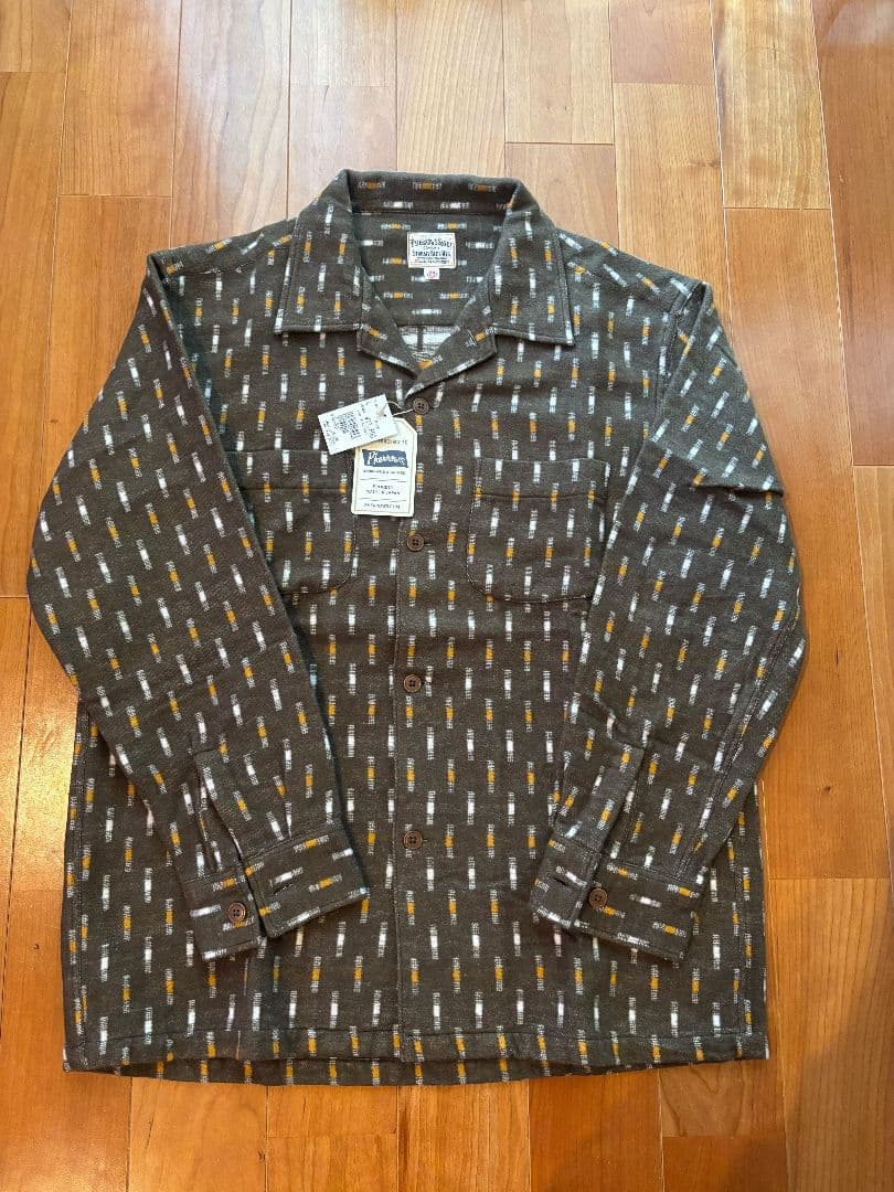 Pherrows メンズ長袖シャツ
