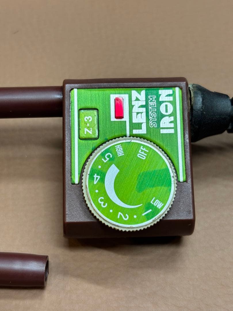 超美品　LENZ 【Z-3】レンツアイロン 5角3㎜アイロン　理容アイロン