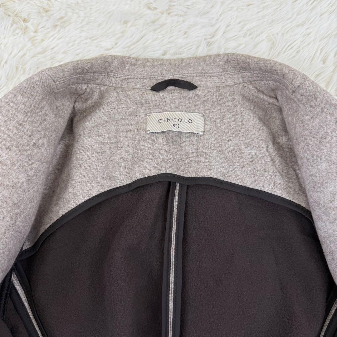 美品 XL チルコロ スーツ セットアップ テーラードジャケット パンツ 裏起毛