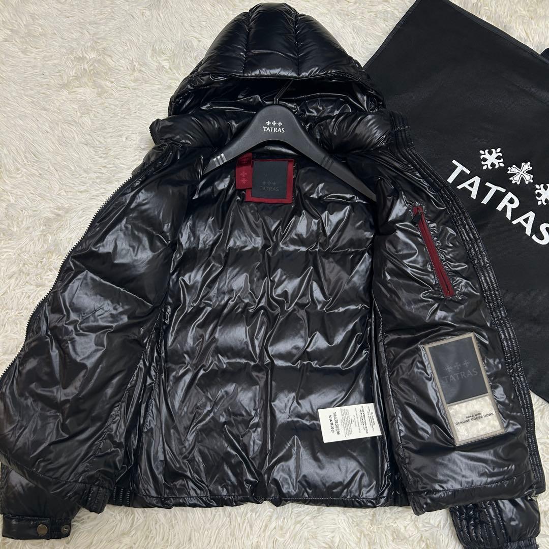 【未使用級】タトラス MIREL ダウンジャケット ブラック 02 M