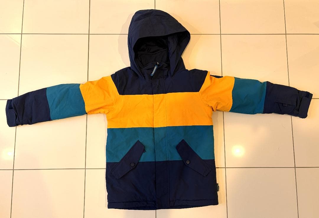 【中古】Burtonバートン スノーボードウェア キッズ Mサイズ スキーウェア
