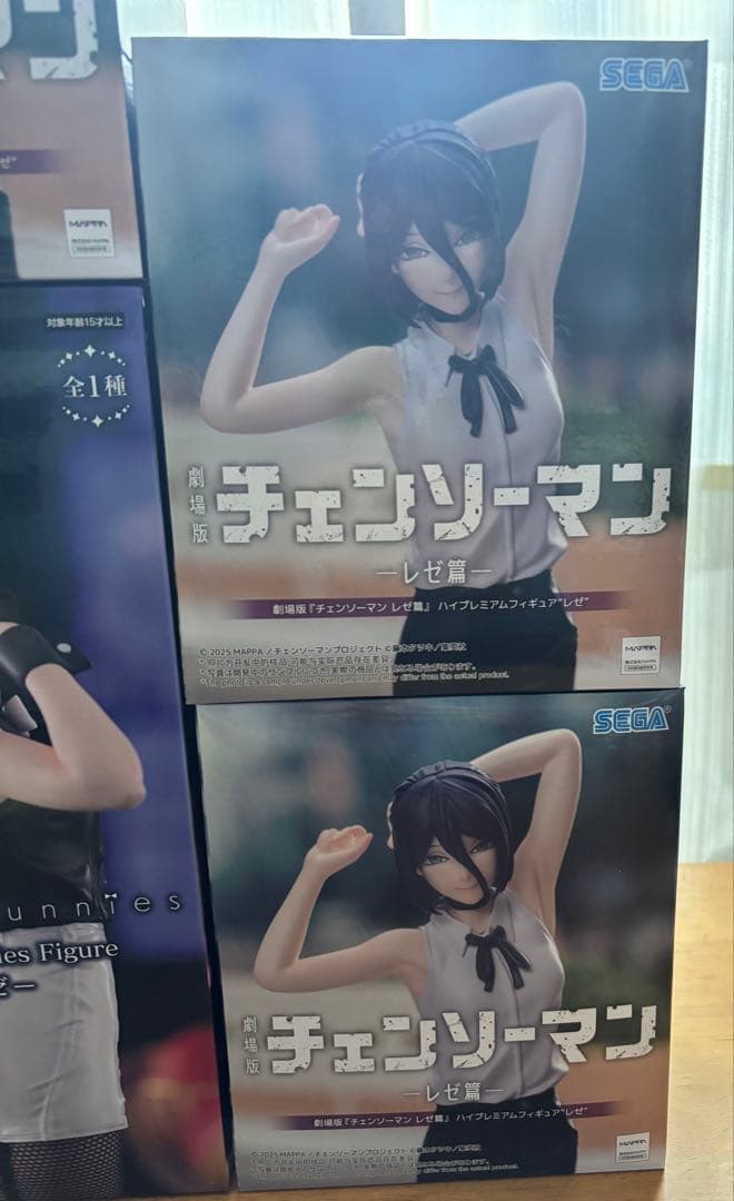 チェンソーマンレゼフィギュア5点まとめ売り