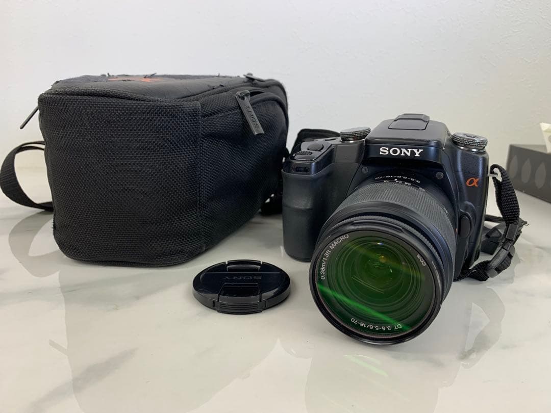 ＋【ジャンク】SONY ソニー α100 デジタル一眼レフカメラ