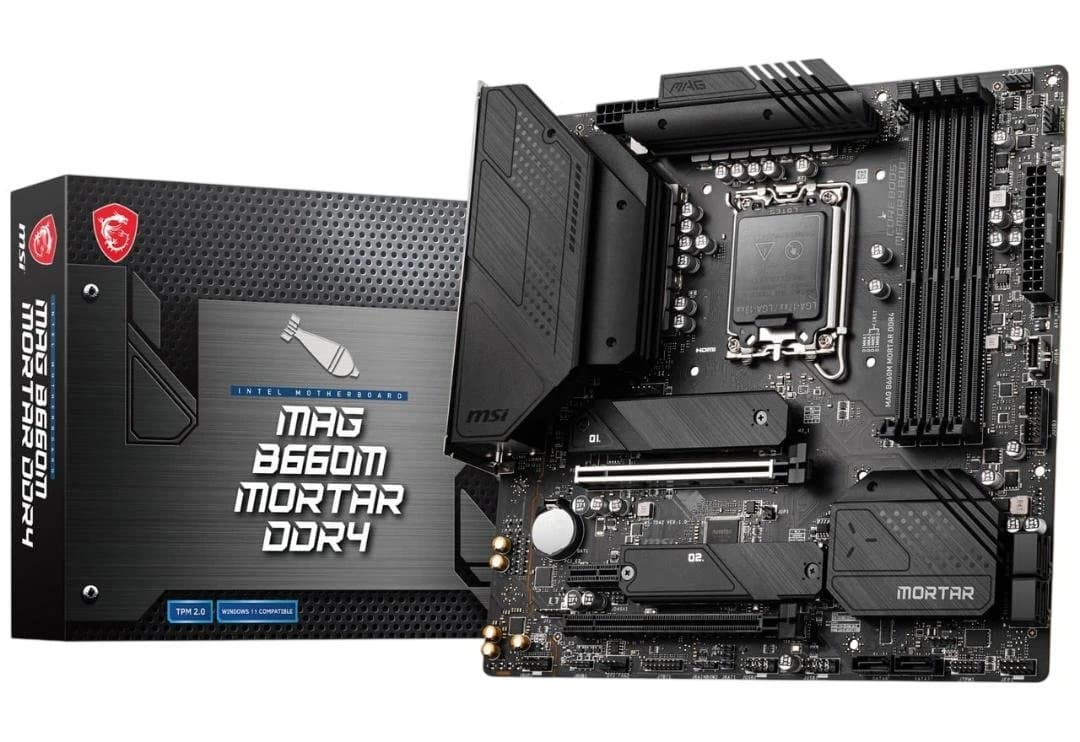 MAG B660m MORTAR DDR4 マザーボード