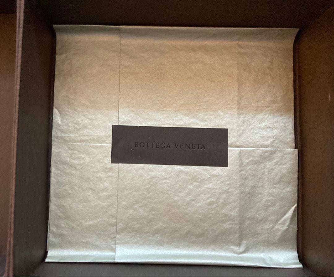 【中古品】Bottega Veneta ボッテガ 財布 マネークリップ ブラウン