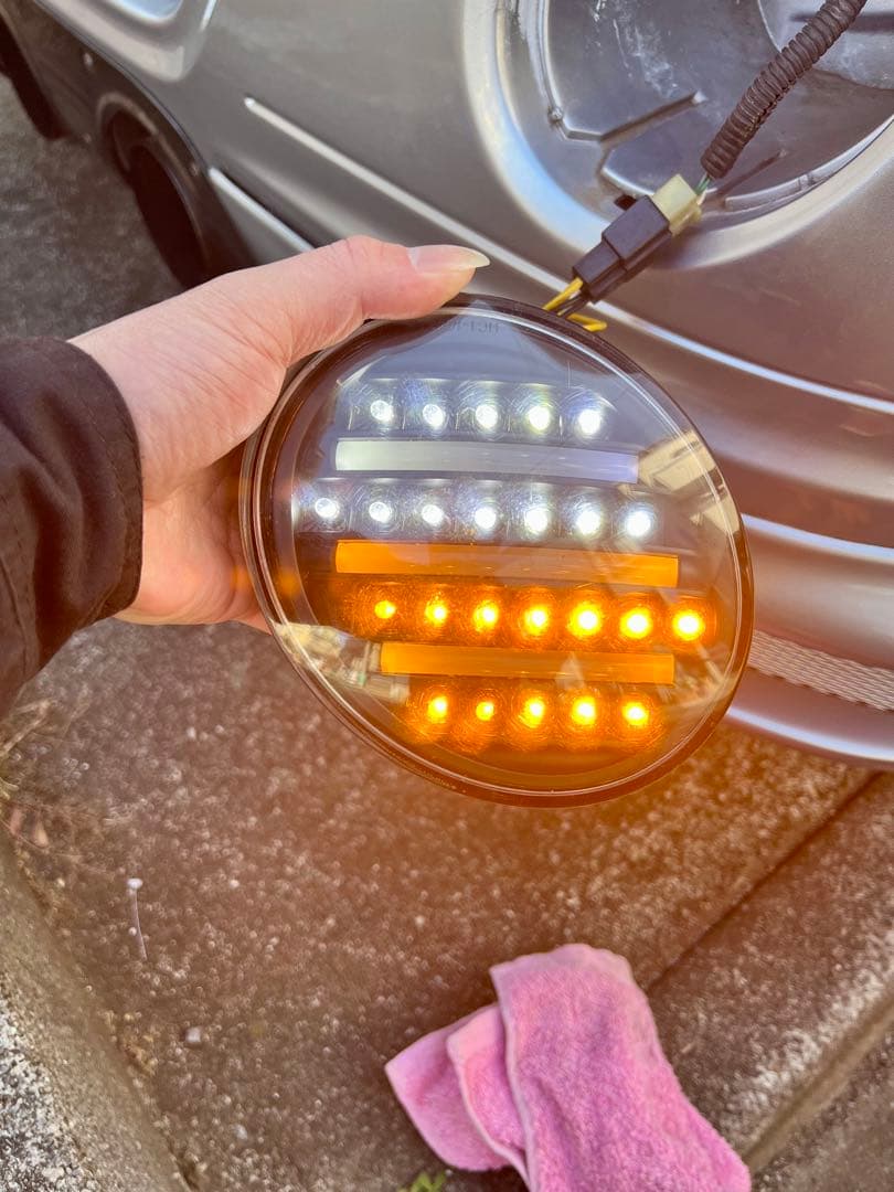 ダイハツコペン(L880K)リアシャーク ウインカー・バックレンズ