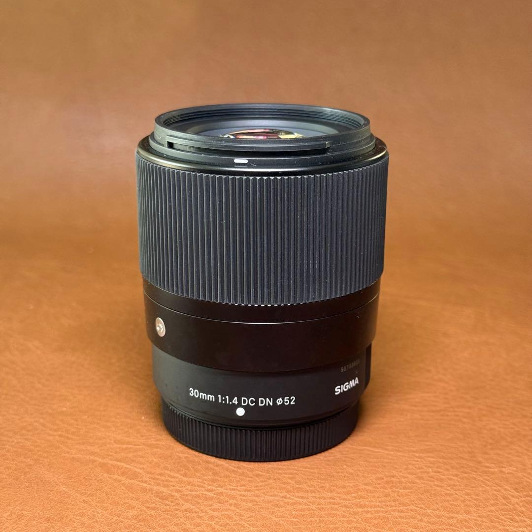 SIGMA 富士フイルムXマウント30mm F1.4 DC DN 単焦点レンズ