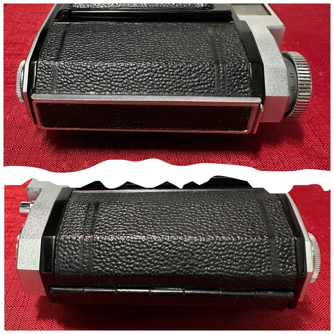 希少品 牛革ケース付 MAMIYA 6 マミヤ 6 スプリングカメラ 蛇腹カメラ