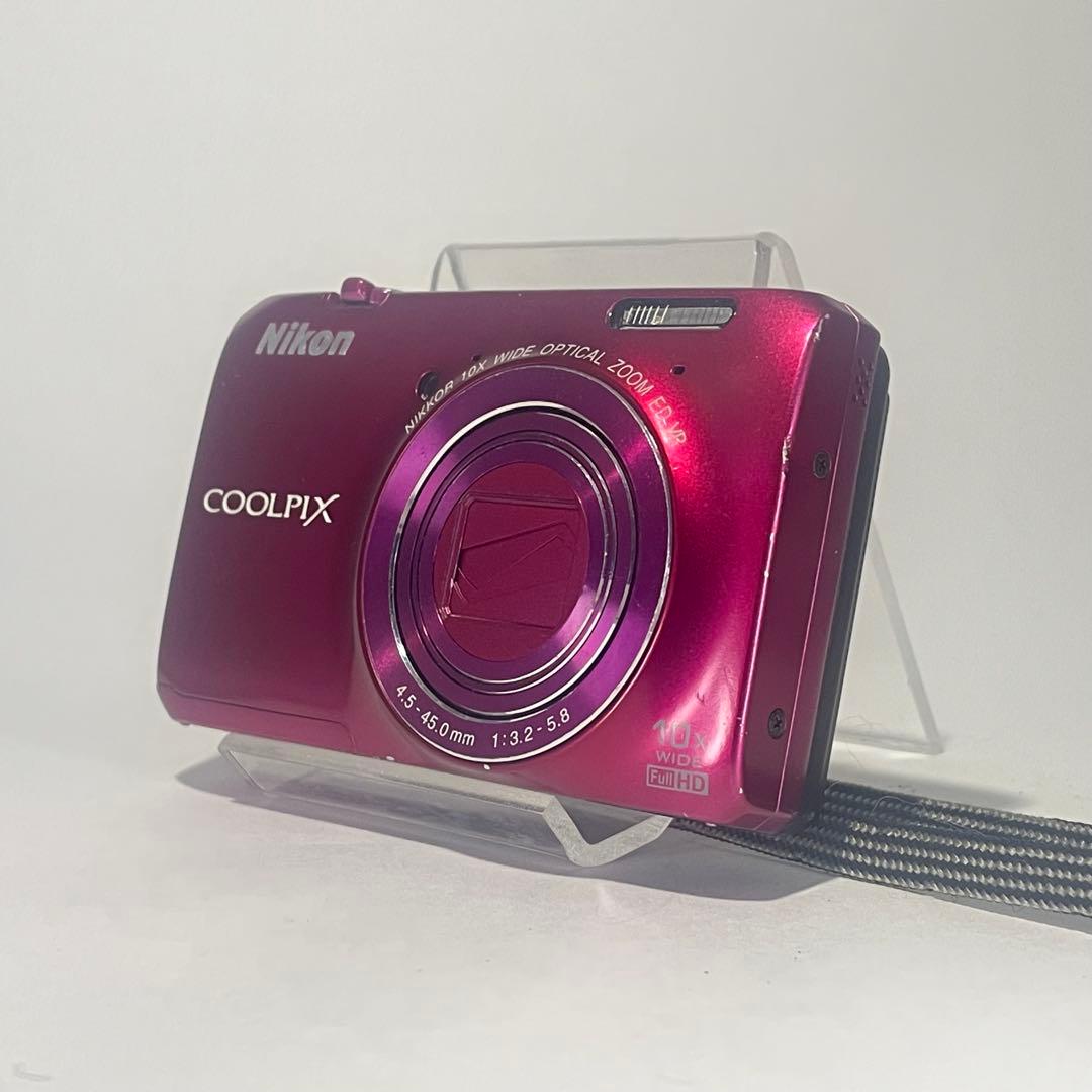 【動作確認済】Nikon COOLPIX S6300 ピンク