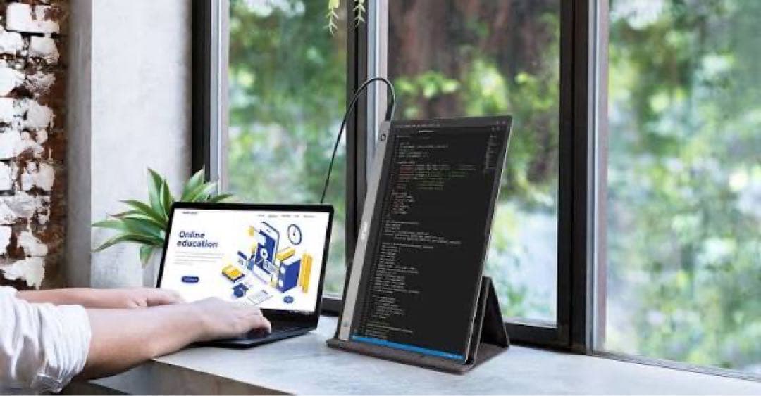 【極美品】ASUS ZenScreenMB16AHモバイルディスプレイ15.6型