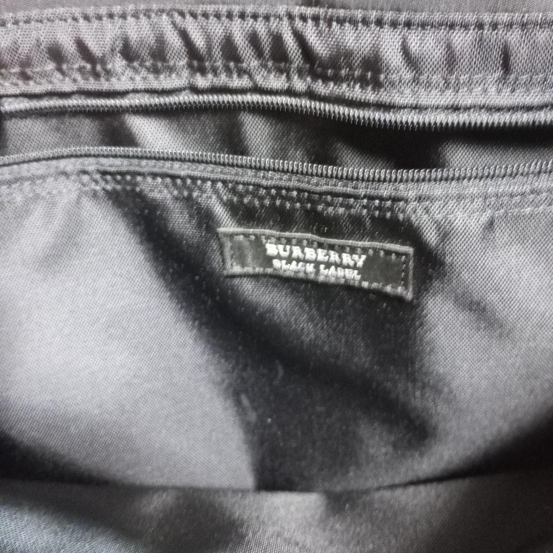 バーバリーブラックレーベル メッセンジャーバッグ ノバチェック 刻印 斜め掛け