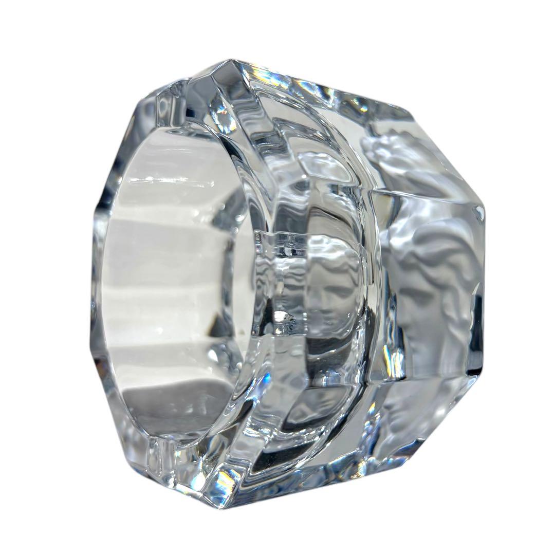 【未使用✨】ヴェルサーチ 付属品 灰皿 メデューサ クリスタル グレー