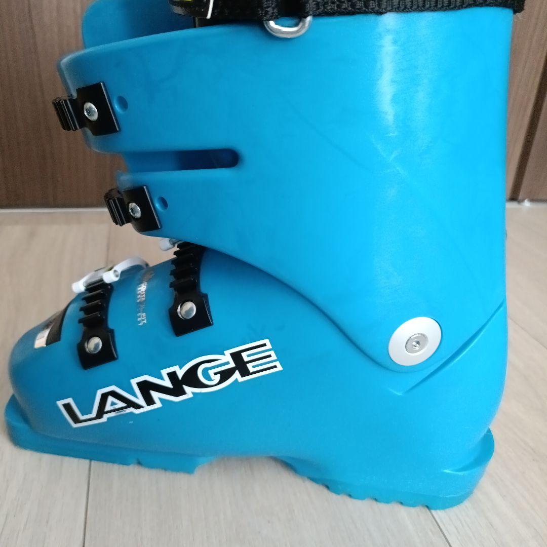 【超美品】LANGE 女性用スキーブーツ 青24-24.5cm