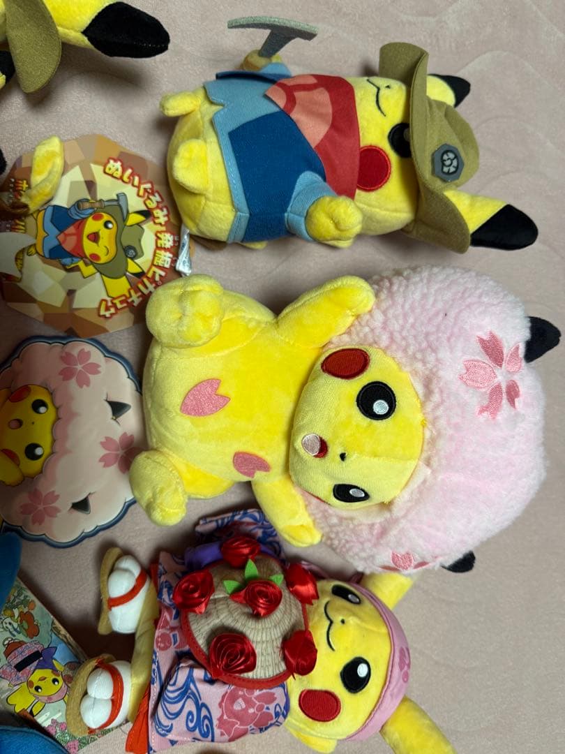 ピカチュウ ぬいぐるみ 9体セット
