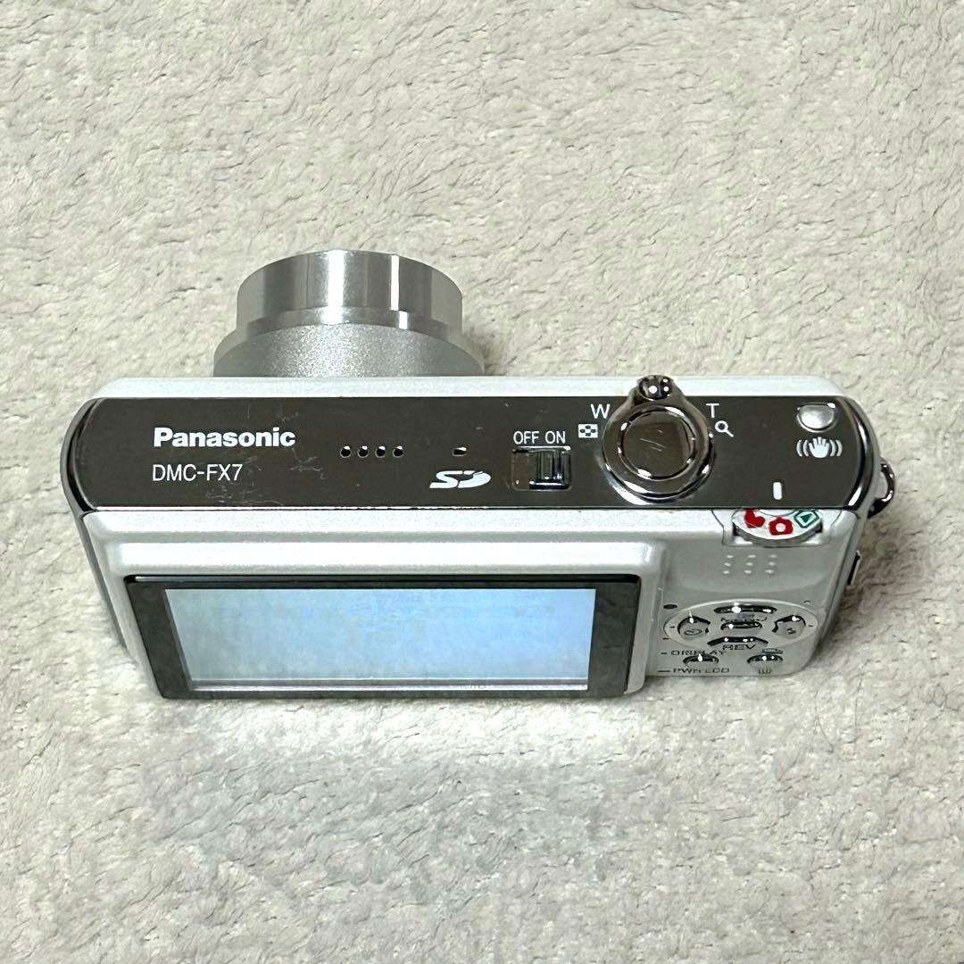 【美品 動作確認済】Panasonic LUMIX DMC-FX7 ホワイト