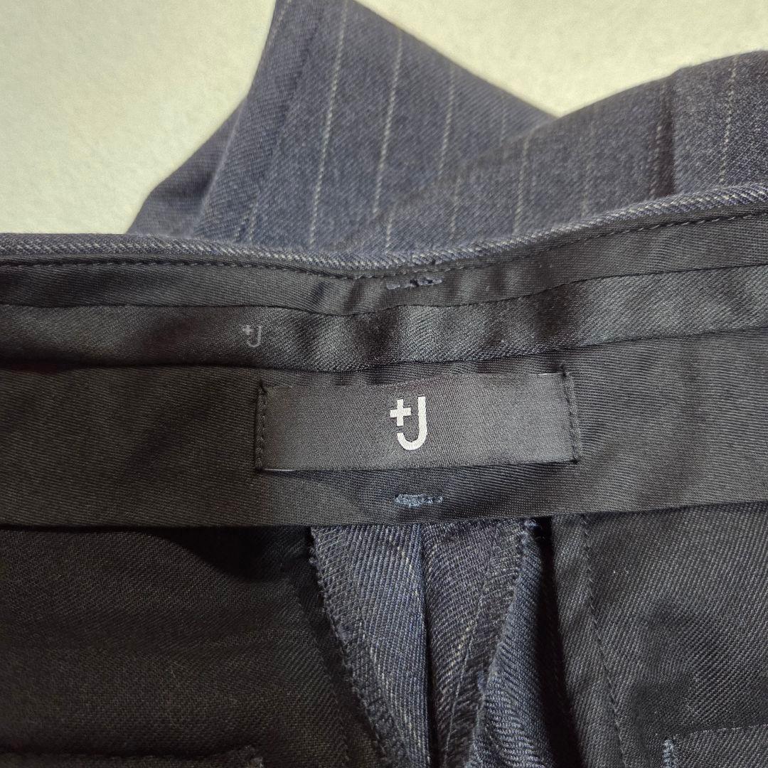 [新品タグ付き]UNIQLO +J ウールブレンドスーツセットアップ L グレー