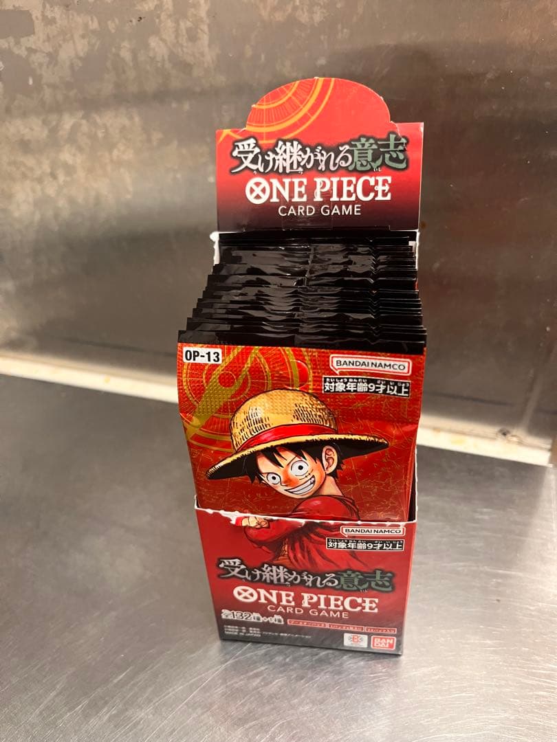 ワンピースカードゲーム 受け継がれる意志 1BOX 封入率一致