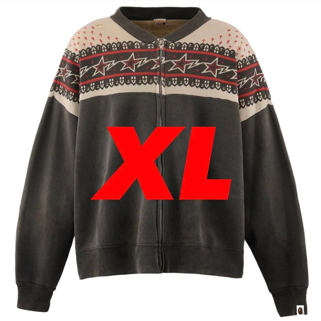 トップス Saint Mx6 Bape a bathing APE CARDIGAN XL