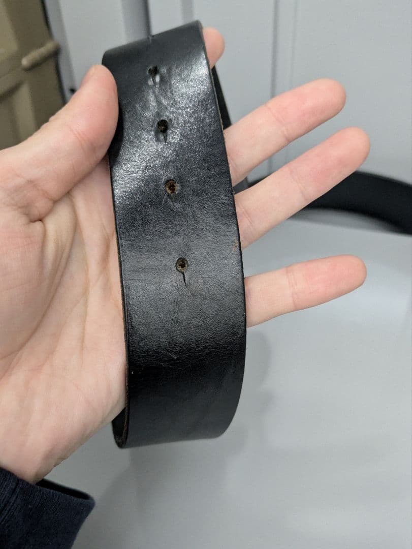 Dolce & Gabbana/ドルチェ&ガッバーナ レザーベルト　85