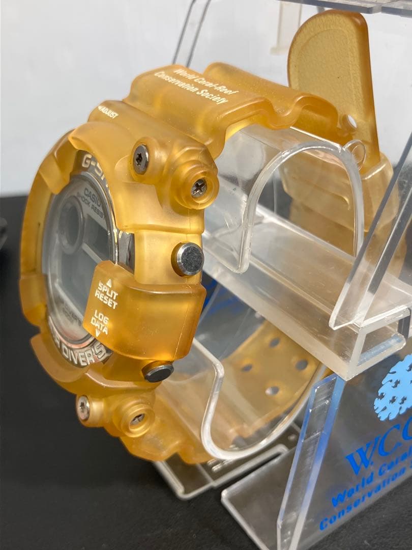 ほぼ未使用保管品G-SHOCK DW-8250WC-7AT WCCSフロッグマン