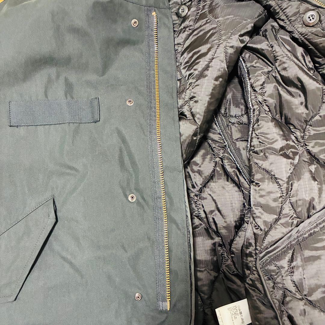 ほぼ未使用☆FREAK'S STORE　ショートモッズコート　黒　M　ライナー付