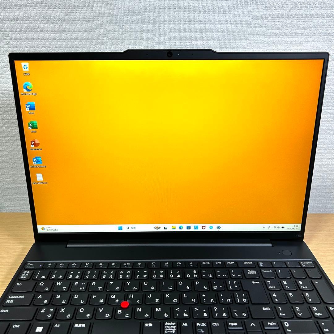 美品 Lenovo ThinkPad E16 Gen1 第13世代 16型