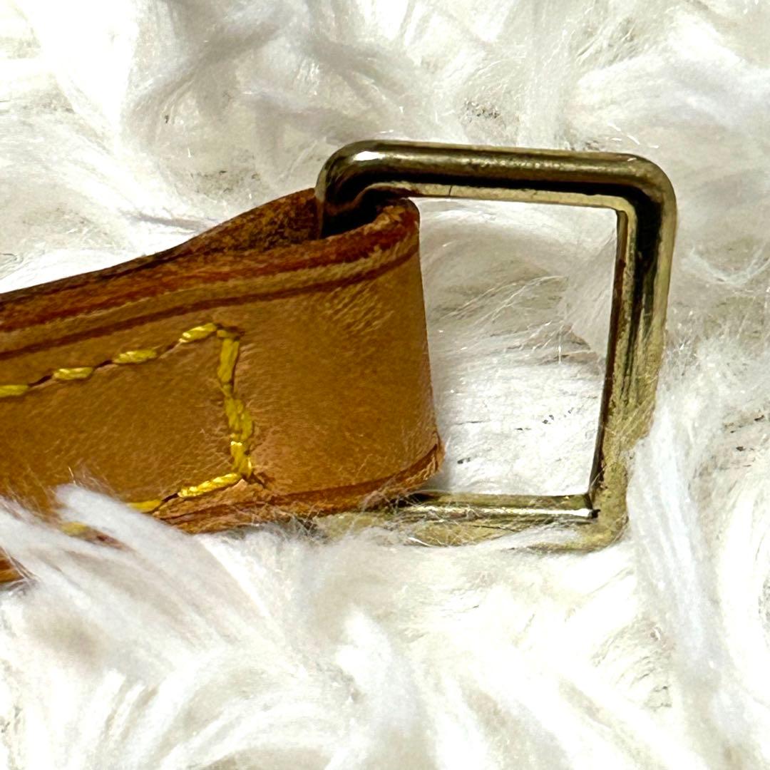 【極美品✨】ルイヴィトン ショルダー紐 レザー ヌメ革 金具 希少品