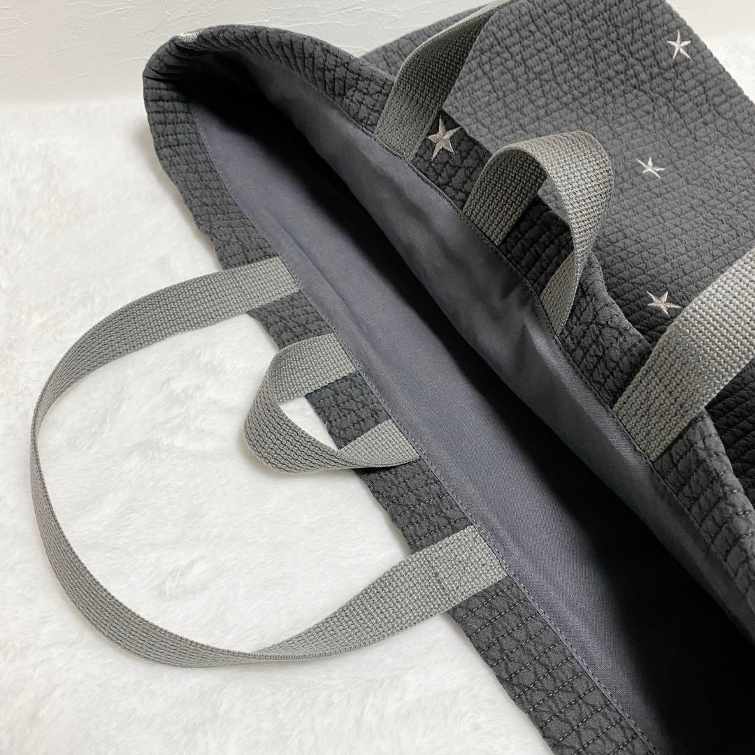 〈専用〉レッスンバッグ　刺繍入りヌビ　ムーンスター